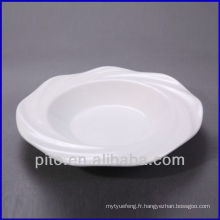 Usine de porcelaine chaozhou plate-forme de porcelaine